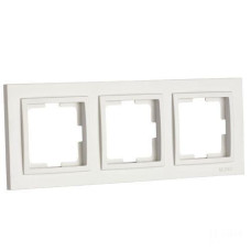 Рамка на 3 поста Mono Electric Larissa слоновая кость 103-010100-162