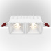 Встраиваемый светильник Maytoni Technical Alfa LED DL043-02-15W3K-D-SQ-W
