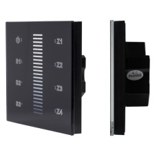 Сенсорная панель Arlight DALI-901-11-ADDR-3SC-DIM-DT6-IN Black BUS 037189