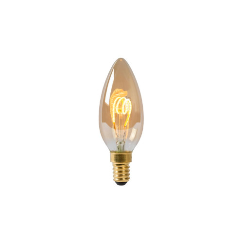 Светодиодная диммируемая лампа Lucide E14 3W 2200K cвеча 49043/03/62