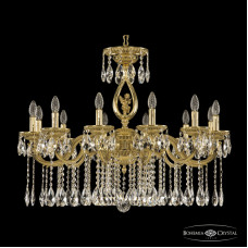 Подвесная люстра Bohemia Ivele Crystal 75401/12/300 A G FA1B