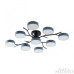 Потолочная люстра Arte Milano Ferrara 256606/8+1 Bk/Gr
