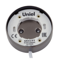 Накладной светильник Uniel GX53/FT BLACK CHROME 10 PROM UL-00003735