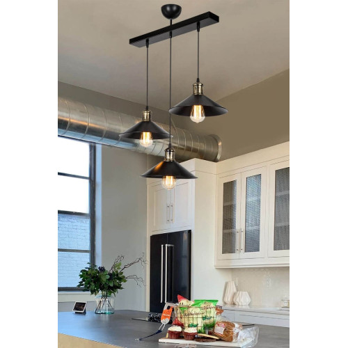 Подвесной светильник Toplight Delilah TL1606H-03BK