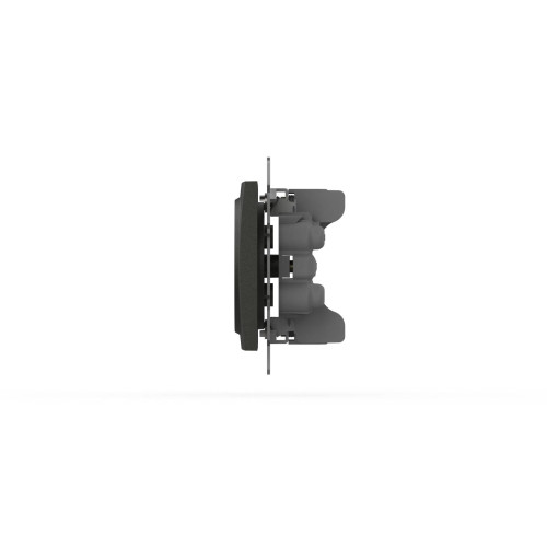 Розетка двухместная без заземления ELBI Zena Vega 609-011100-908