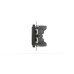 Розетка двухместная без заземления ELBI Zena Vega 609-011100-908