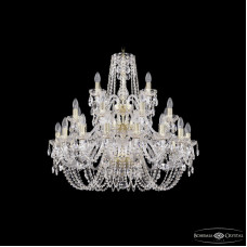 Подвесная люстра Bohemia Ivele Crystal 1402/16+8+4/300/3d G