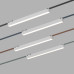 Трековый однофазный светильник Denkirs Belty linear DK5576-WH