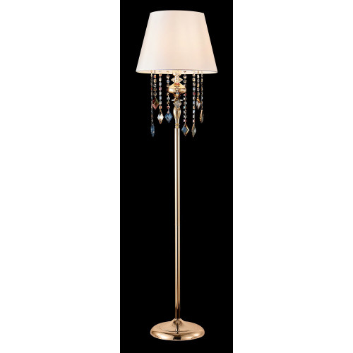 Торшер Crystal Lux Mercedes PT1 Gold/Color