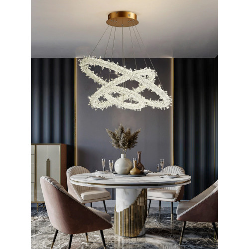 Подвесной светильник Delight Collection MD-012 MD-0120B-40+60+80 gold