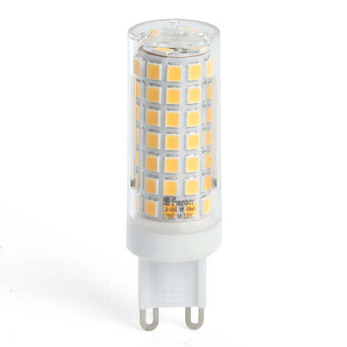 Лампа светодиодная Feron G9 9W 2700K капсульная LB-434 38146