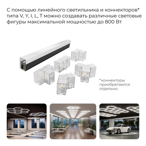 Линейный накладной светильник Apeyron 30-57