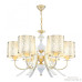 Подвесная люстра Arte Milano Florentia-6067 306067/6 Wh/Gd