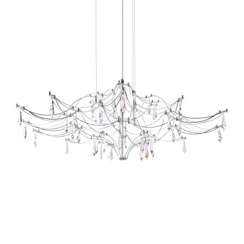 Подвесная люстра Loft IT Mira 10587/1000 Silver Asfour