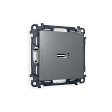 Комплект механизма розетки HDMI 2.0 40V/500mA 2.0GHz 5-18Gbit/s Ambrella Volt Alfa MA664010