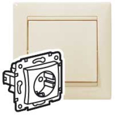 Розетка с/з Legrand Valena Classic 695612