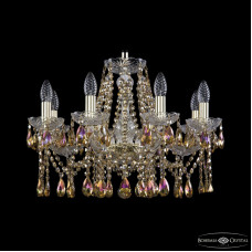 Подвесная люстра Bohemia Ivele Crystal 1413/8/200 G R777