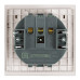 Розетка 1-местная Stekker 250В 16А Мия RST16-3112-08 50485