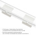 Комплект (10шт) крепежей пластиковых для светодиодного неона Apeyron 17-49 RGB 220В 09-151