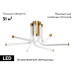 Потолочная люстра Zortes Lora ZRS.57784.06