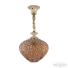Подвесной светильник Bohemia Ivele Crystal 7003P/23 GW Amber-White/H-1A