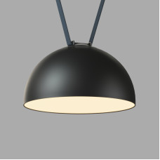 Трековый однофазный светильник Denkirs Belty Flow DK5563-BK