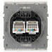 Розетка ЭРА Arktik 16-3108-01 информационная двойная 2XRJ45 белый Б0070484