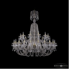 Подвесная люстра Bohemia Ivele Crystal 1402/24+12/530/XL-154 G