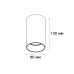 Накладной светильник Italline IT02-019 black 4000K