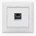 Розетка компьютерная RJ45 Legrand Valena ISDN белая 774441