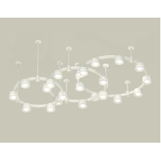 Комплект подвесного светильника Ambrella Light Techno Ring XR92212250 (A9221, A9226, C9241, C9232, C9236, C9231, N8433)