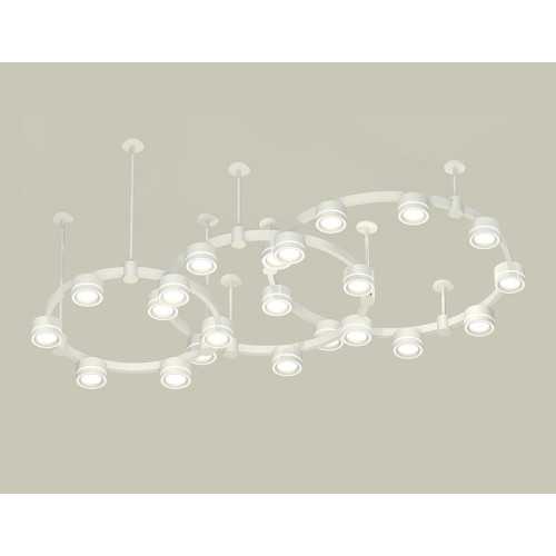 Комплект подвесного светильника Ambrella Light Techno Ring XR92212250 (A9221, A9226, C9241, C9232, C9236, C9231, N8433)