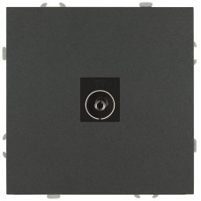Розетка Эра Galaxy 15-3101-06 TV одиночная IP20 графит Б0070725