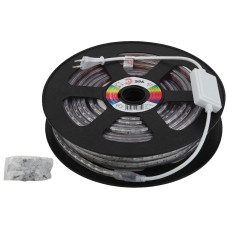 Светодиодная лента Эра 220В 5050 14,4Вт/м RGB 20м IP67 LS5050-14,4-60-220-RGB-IP67-20m Б0043097