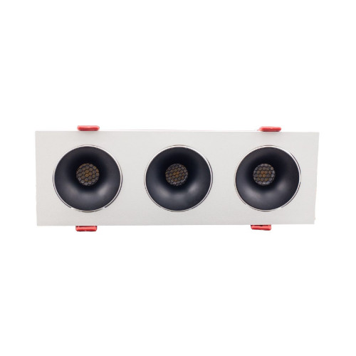Встраиваемый светильник AM Group AM480-3 BK+WH 23,1W