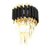 Настенный светильник Lumina Deco Funneli LDW 6003-2 BK+F.GD