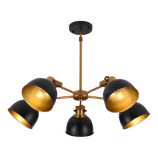 Подвесная люстра Lumina Deco Belmonti LDP D017-5 BK