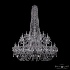 Подвесная люстра Bohemia Ivele Crystal 1402/20+10+5/400/h-160/2d Ni