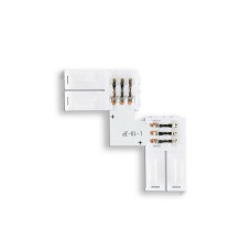 Соединитель угловой L для светодиодной ленты 5050 12/24V (3 конт.) GS6651 (10шт) Ambrella Light Illumination GS6651
