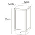 Ландшафтный светильник Arte Lamp Pot A1631FN-1BK