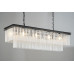 Подвесная люстра Delight Collection 1920s Odeon KR0387P-10C/P black/frost