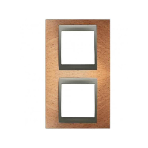 Рамка 2-постовая вертикальная Schneider Electric Unica Top MGU66.004V.298