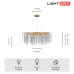 Подвесная люстра Lightera Curls LE303L-11G