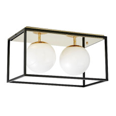 Потолочный светильник Lumina Deco Maldini LDC 8060-2 F.GD+BK
