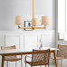 Люстра на штанге ImperiumLoft Stavra Jorgenson Beige/Light Wood 203577-26