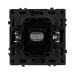 Механизм HDMI розетки Arlight SCT-NOBE-MHD1-SFPL-GR (Серый базальт) 061844