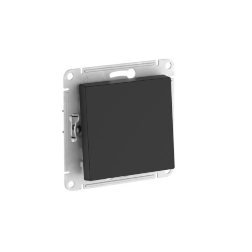 Переключатель перекрестный 1-клавишный, сх.7, 10АХ, мех., быстрозажим. клем. Systeme Electric AtlasDesign Карбон ATN001071S