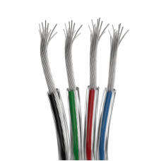 Шлейф питания Arlight ARL-18AWG-CLEAR-4Wire-CU 034962