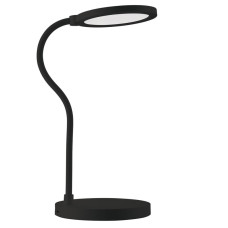 Настольная лампа (UL-00003339) Uniel TLD-553 Black/LED/400Lm/4500K/Dimmer/USB