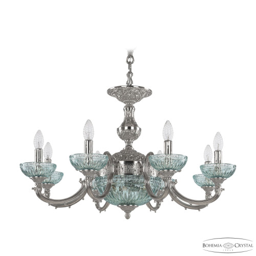 Подвесная люстра Bohemia Ivele Crystal Verona 72209P/8/210 Ni P Birusa/M-1G